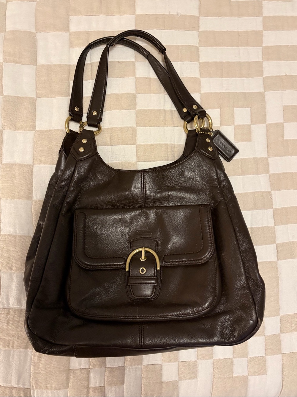 Coach / Dark Brown Campbell Bag